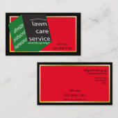 芝生気にサービス驚くべき新しい幾何学的キューブ 名刺 (正面/裏面)