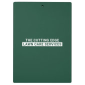 芝生気にサービス クリップボード (裏面)