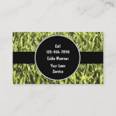 芝生気にシンプルヤード名刺 名刺 (正面)