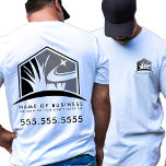 芝生気にロゴプロフェッショナル造園事業 Tシャツ<br><div class="desc">芝生ロ気にゴプロフェッショナル造園ビジネスTシャツは、スタイル、機能、および芝生事業のためのブランド表現の完璧なブレンド気に。特に芝生サービス、ヤードワーク、草刈りのプロフェッショナル向けに設計されたこのTシャツは、仕事だけでなくビジネスを促進する方法としても実用的であ素晴らしる。このシャツはモダン黒とグレーのロゴを使用し、現場で作業しながらチームが粘り強くプロフェッショナルに見えるようにします。耐久性に優高品質れた素材を使用したTシャツは、日々の庭の作業や芝刈りの要求に耐えるように設計されている。シャツの正面にはビジネスのロゴが自慢に表示され、顧客や通行人に即座に認識される。チームが仕事に就くたびに、あなたのブランドのアイデンティティを強化するためのこの顕著な配置は、最大限の可視性とリコールを確保する。Tシャツの背面には黒と灰色のデザインが続モダンき、前面を補うお洒落まとまった外観が加わる。この思慮深い前後のデザインは、チームメンバーがどのような方法で直面していても、ビジネスロゴやプロフェッショナルイメージが常に表示されることを保証する。ガーデンのデザイナーや造園プロフェッショナルに最適なTシャツは、実用性と洗練された外観を兼ね備え、チームのユニフォームの不可欠な部分を作り出す。ローンロ気にゴのプロフェッショナル造園のビジネスTシャツを使用して気に、芝生のビジネスのイメージを高め、品質とプロフェッショナリズムに対する取り組みについて話は、ワークウェアのボリュームを実現する。</div>