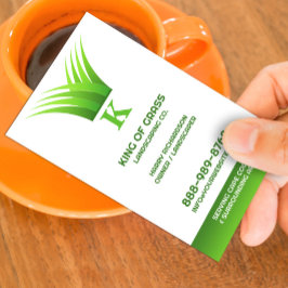 芝生気にロゴ名刺 名刺