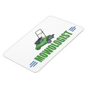 芝生気に刈草ローンズ造園ヤード マグネット (左側)