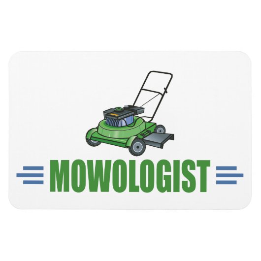 芝生気に刈草ローンズ造園ヤード マグネット (横)