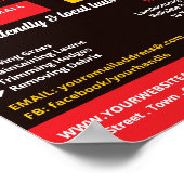 芝生気に労働者、芝生気にサービス ポスター (角)