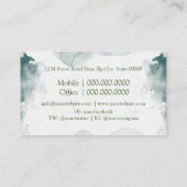 芝生気に又は造園 名刺 (裏面)