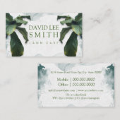 芝生気に又は造園 名刺 (正面/裏面)