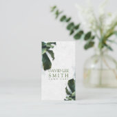 芝生気に又は造園 名刺 (スタンド正面)