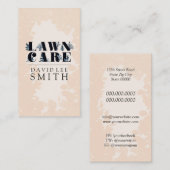 芝生気に又は造園 名刺 (正面/裏面)