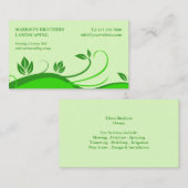 芝生気に名刺 名刺 (正面/裏面)