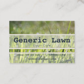 芝生気に名刺 名刺 (裏面)