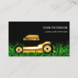 芝生気に園芸草の切断サービスルクス 名刺