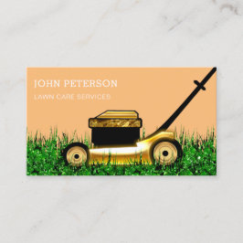 芝生気に園芸草の切断サービスルクスVIP 名刺