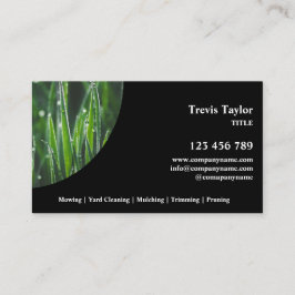 芝生気に景景モダンプロフェッショナルヤードブシン 名刺