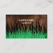 芝生気に景景モダンプロフェッショナルヤードブシン 名刺 (正面)