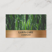芝生気に景景モダンプロフェッショナルヤードブシン 名刺 (正面)