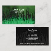 芝生気に景景モダンプロフェッショナルヤードブシン 名刺 (正面/裏面)