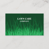 芝生気に景観モダンプロフェッショナルヤード 名刺 (正面)