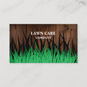 芝生気に景観モダンプロフェッショナルヤード 名刺 (正面)