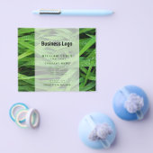 芝生気に業務用草刈り造園ロゴ チラシ (シングル)