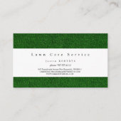 芝生気に造園サービスグラスフィールドグリーン 名刺 (正面)