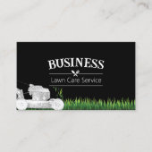 芝生気に造園サーモダンビスシルバーモア 名刺 (正面)