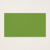 芝生気に造園磁気ビジネスカード (裏面)