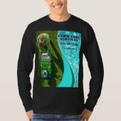 芝生気に造園草刈り Tシャツ (正面)