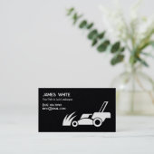 芝生気に造園 名刺 (スタンド正面)