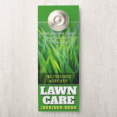 芝生気に。カスタマイズ可能プロモーション ドアノブサイン (ノブ)