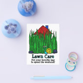 芝生気に。モウグラス。ランドスキャパー。プロモーション チラシ (シングル)