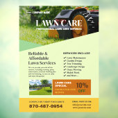 芝生管理サービス ウィンドウクリング ウィンドウサイン (シート3)