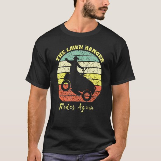 芝生芝刈り及び芝生飼育員5 Tシャツ (正面)