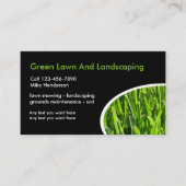 芝生造園名刺 名刺 (正面)