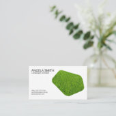 芝生造園家 名刺 (スタンド正面)