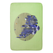 芝生遊椀、記憶泡風呂 バスマット (正面縦)