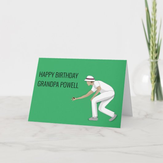 芝生鉢 カード (正面)