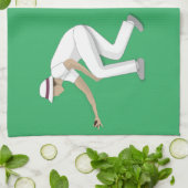 芝生鉢 キッチンタオル (折り畳み)