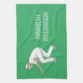 芝生鉢 キッチンタオル (縦)