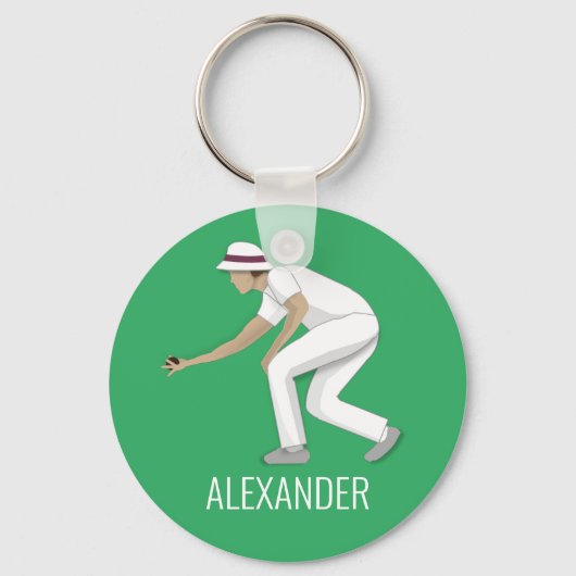 芝生鉢 キーホルダー (正面)