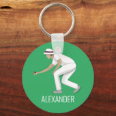 芝生鉢 キーホルダー (正面)