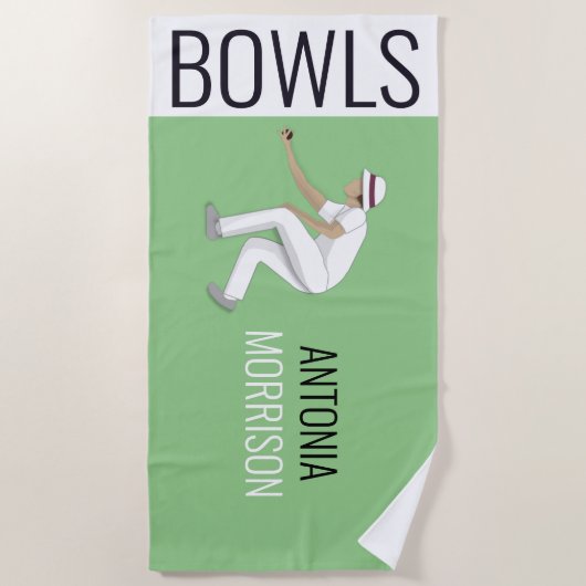 芝生鉢 ビーチタオル (正面)