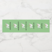 芝生鉢 ペットボトルラベル (シングルラベル)