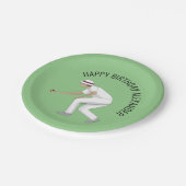 芝生鉢 ペーパープレート (アングル)