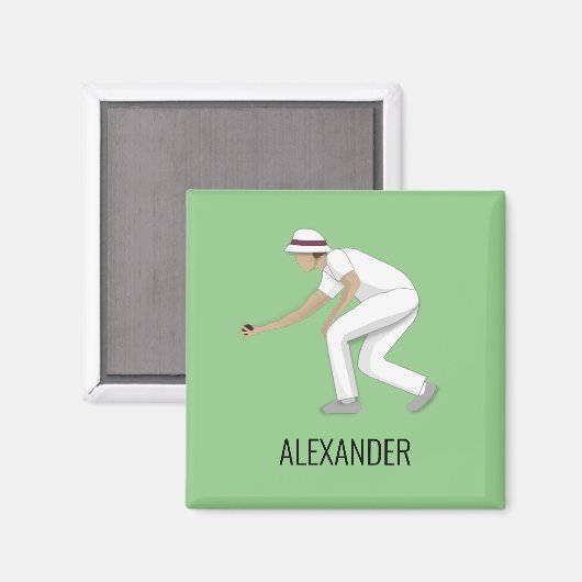 芝生鉢 マグネット (正面/裏面)