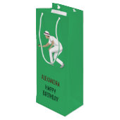 芝生鉢 ワインギフトバッグ (裏面アングル)