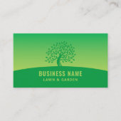 芝生&ガーデン気にプロフェッショナル造園 名刺 (正面)