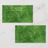 芝生 名刺 (正面/裏面)
