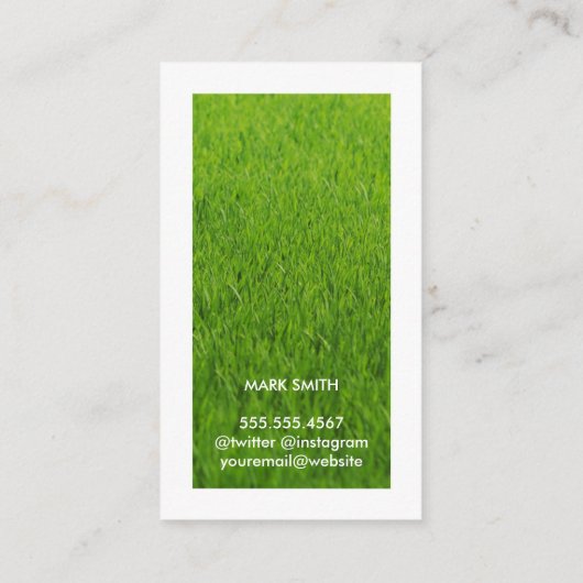 芝生 名刺 (裏面)