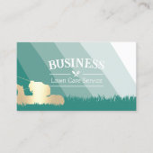 芝生&気に造園サービスグリーンシェード 名刺 (正面)