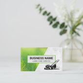 芝生&気に造園サービスプロフェッショナルグラス 名刺 (スタンド正面)